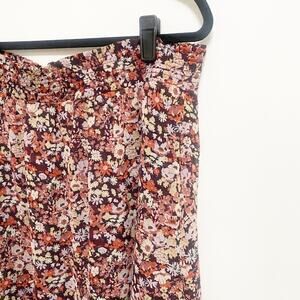 Loft Floral Peasant Maxi Skirt